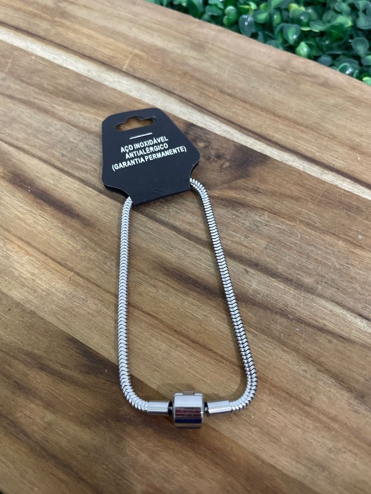 Pulseira aço inox