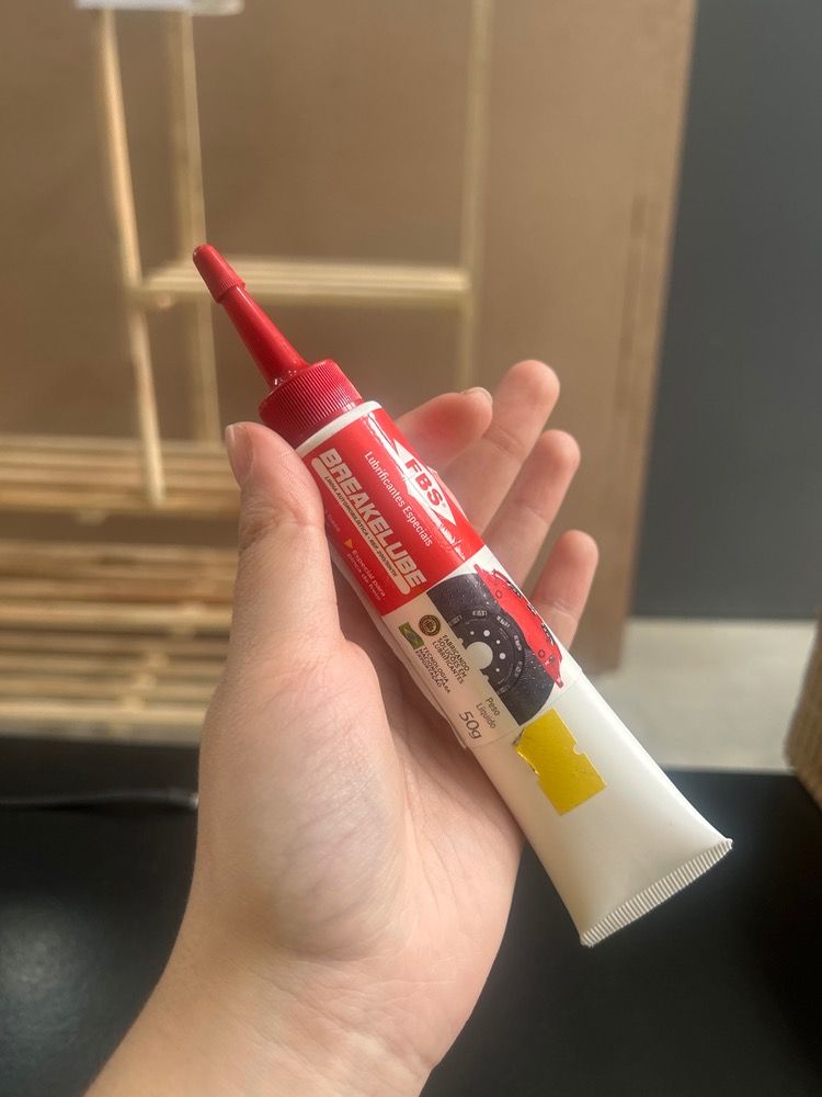 Graxa de silicone para pino de pinça freio